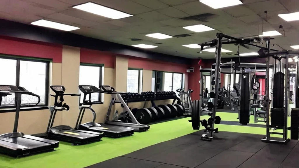 I do strength training at the gym.