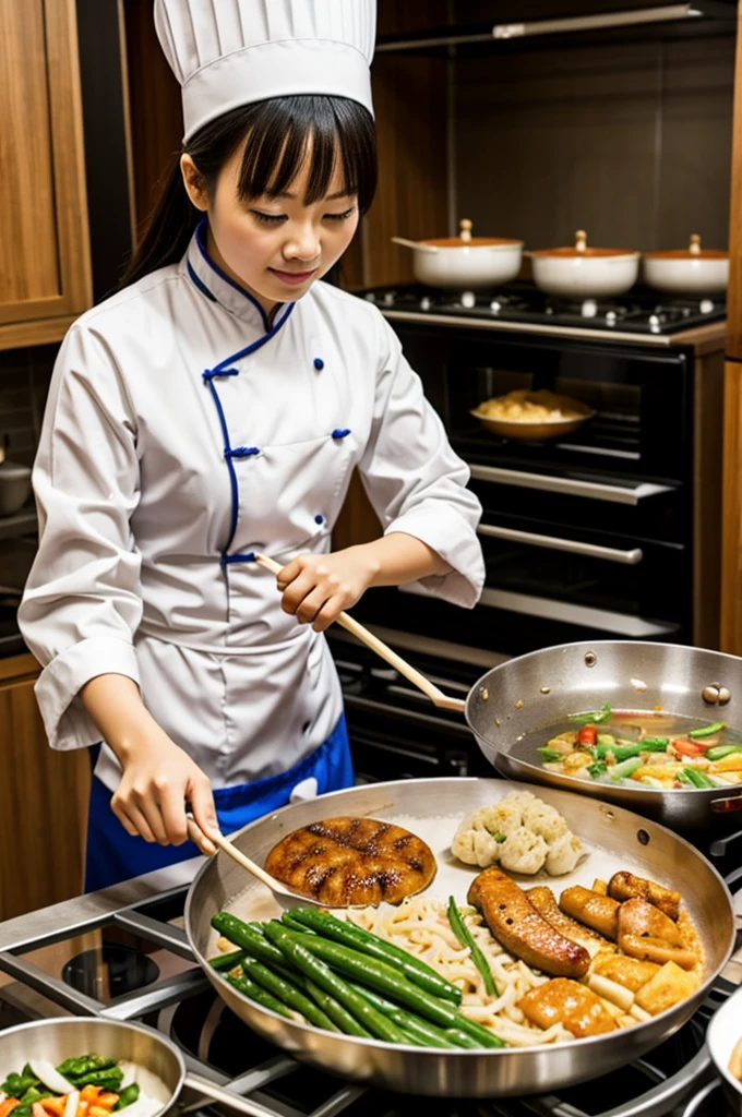 Chinese cute cooking 