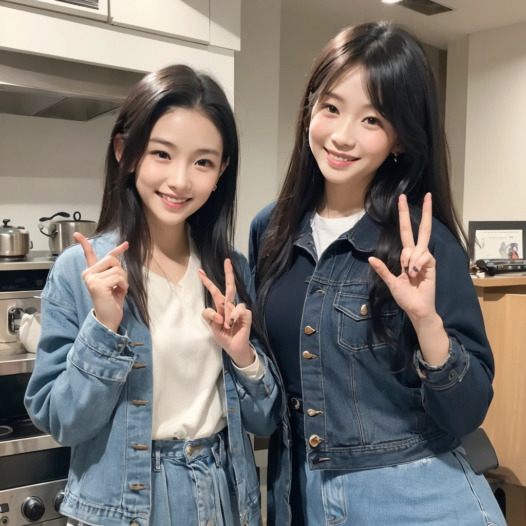 Highest quality,masterpiece,超A high resolution,Perfect Anatomy,(Faithfulness:1.4),RAW Photos,smile,Children of short-haired boys,Woman with long hair and 2 boy with short hair,a woman and small boy, Mom and short-haired son,Gorgeous Mother And Smiley Boy,(Big tree々Parks with)(((Big treeの後ろに隠れている母)))、(hide and seek)Cowboy Shot,Cinema Lighting,Fashion model parents,Adorable,, (Browsing Caution:1.2)、(母親を探しているBlack Hairの赤ちゃん)、(Long-haired mom and short-haired son)、(A mother in a navy blue jacket and her son in a grey jacket)、 A confident smile, かわいいポーズをとっているtwo students demonstrating a gesture commonly associated with a peace sign while speaking by teleTelephone, skirt, Black Hair, indoor, in, Telephone, shirt, ((((complete fiine fingers))))
