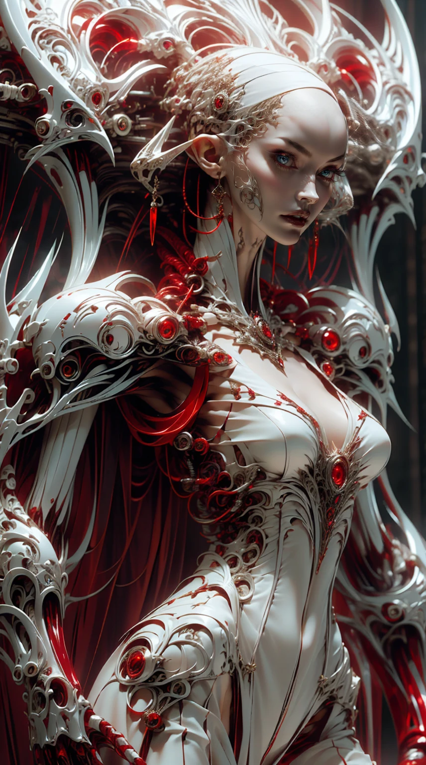 (megan fox:1.25), (muscular:1.5), (full body view:1.25), (masterpiece:1.1), (best quality:1.1), (ornate:1.1), (red and black coloring:1.26), BREAK, (horror:1.0), (esoteric:1.1), (solo:1.4), (dynamic angle:1.0), (cowboy shot:1.0), (woman:1.1),(very muscular bodybuilder girl:1.25), (huge upper body:1.25), (narrow hips:1.0), long hair, (gothic intricate vampiric armor:1.25), (gauntlets:1.0), (shoulder armor:1.1), ((tarot style frame:1.25)), (glowing red eyes:1.25), (huge muscular arms:1.5,), (10-pack abs:1.4), (lots of veins:1.25), thin legs, Realistic, Very detailed face and eyes, masterpiece, (beautiful girl face:1.25)