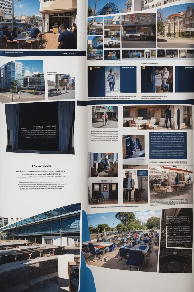 A fanzine of 8 small pages about the international club of Porto Alegre