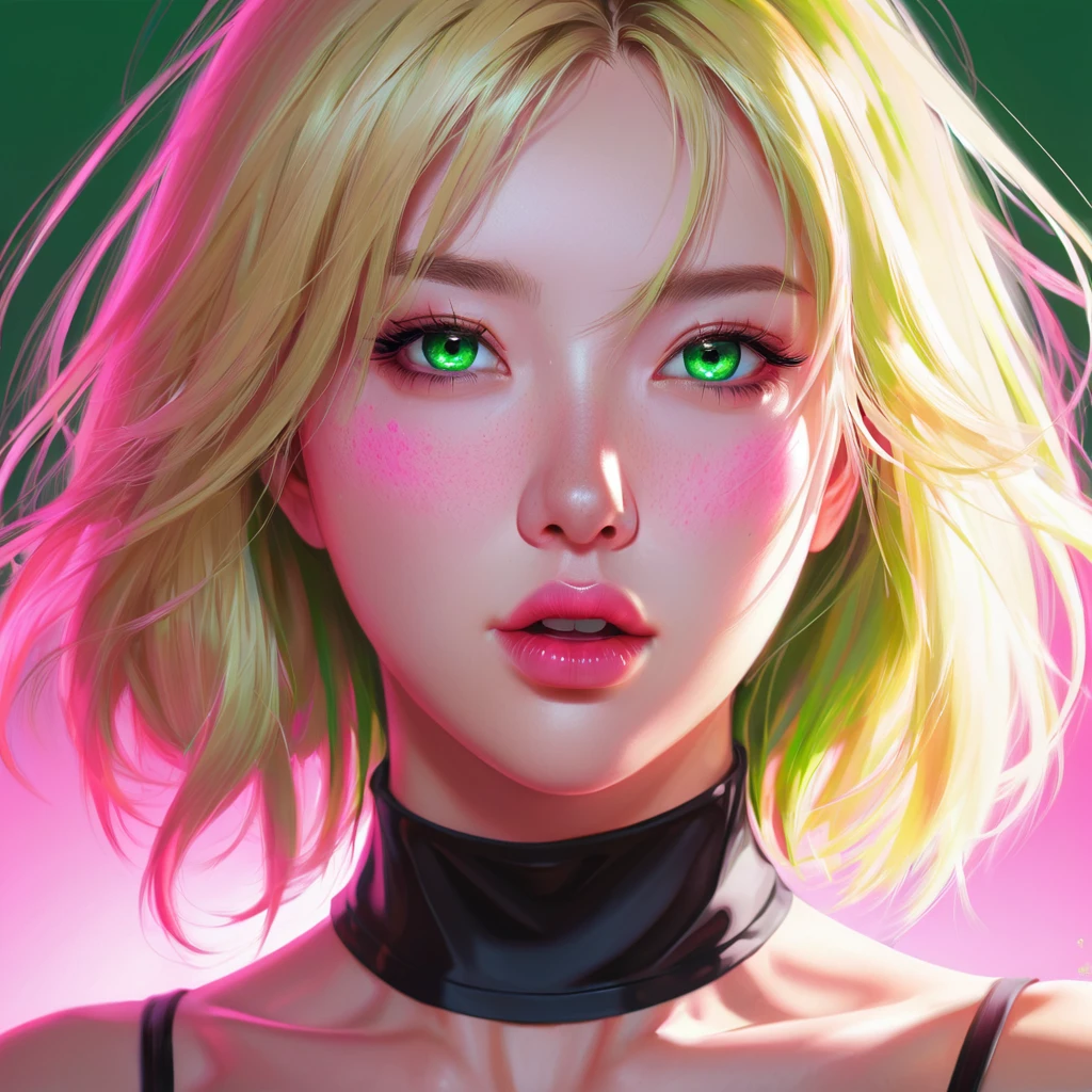Oral rape of the woman blonde hair green eyes and pink batm and a black top, realistic art style, RossDraws portrait, Artgerm portrait, Anime realistic artstyle, 4K realistic digital art, 4K realistic digital art, 8K Artgerm Bokeh, DeviantArt Artstation CGScosiety, ArtGerm extremely detailed, made with anime painter studio, RossDraw digital painting, (cum on face:1.3), (cum on black top: 1.3)