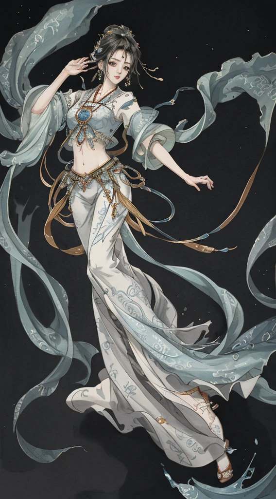Original,(illustratio:1.1),(best qualtiy),(tmasterpiece:1.1),(the Extremely Detailed CG Unity 8K Wallpapers),(a color:1.2),1 God of roses,goddes,,ancient costume,Hanfu,best qualtiy,Extremely detailed jewelry,Plum petals,scenecy,rios|Wagas,official art, unity 8k wallpaper, ultra detailed, beautiful and aesthetic, masterpiece, best quality, (zentangle, mandala, tangle, entangle), (fractal art:1.3) , 1girl, extremely detailed, dynamic angle, cowboyshot, the most beautiful form of chaos, elegant, a brutalist designed, vivid colours, romanticism, by james jean, roby dwi antono, ross tran, francis bacon, michal mraz, adrian ghenie, petra cortright, gerhard richter, takato yamamoto, ashley wood, atmospheric, ecstasy of musical notes, streaming musical notes visible. (masterpiece, top quality, best quality, official art, beautiful and aesthetic:1.2), (1girl:1.3), extremely detailed,(crotch tattoo), transparent top clothing, (fractal art:1.1),(colorful:1.1)(feathers:1.3),highest detailed,(zentangle:1.2), full body, (abstract background:1.3), (shiny skin), (many colors:1.4), ,(earrings), best quality, ultra-detailed, super detailed skin, cute, extremely detailed, 8K, solo, single, dynamic angle, beautiful female, belly button, blash, smile, uncensored, motion, navel, croptop, two-tone hair color, HDR, wind, perfect hand, active, ART STYLE
