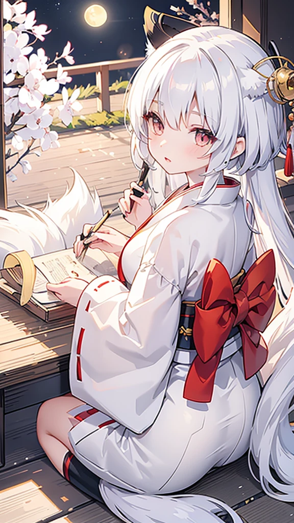 (best quality, masterpiece), 1 girl, centaur, It takes,White skin, Japanese , belly button t-shirt, 아름다운 소녀 perfect white tiger photo, perfect white tiger photo