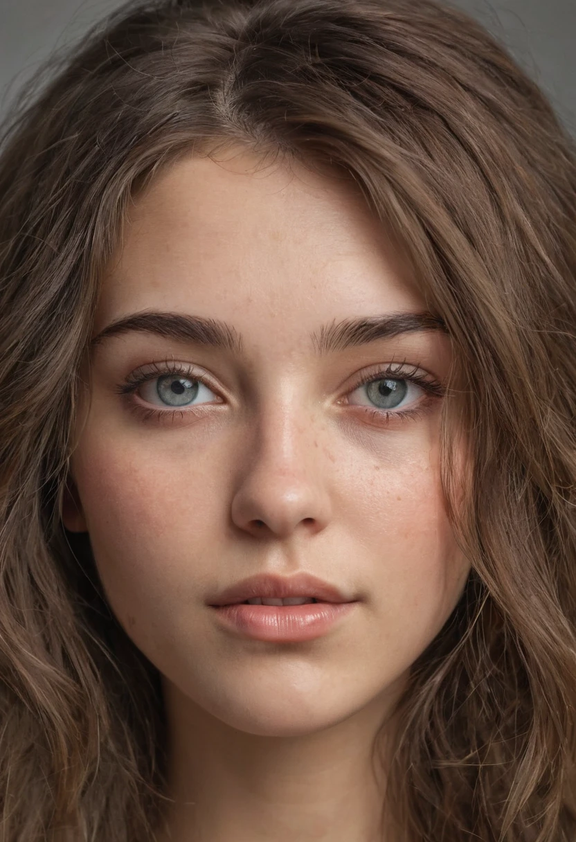 femme provocante, cheveux brun, Caractéristiques détaillées du visage, photo extrêmement réaliste, 1 fille, belles lèvres détaillés, ultra détaillé, cheveux détaché long, éclairage de studio, tache de rousseur détaillé, hyper réaliste, Détails complexes, tons de couleurs chaudes, lèvre parfaite, yeux parfait, tâche de rousseur prononcer, lèvre pulpeuse extrêmement détaillé