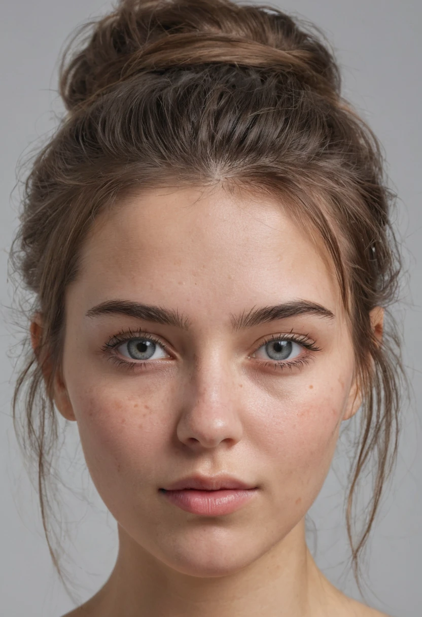 femme provocante, cheveux brun, Caractéristiques détaillées du visage, photo extrêmement réaliste, 1 fille, belles lèvres détaillés, ultra détaillé, cheveux détaché long, éclairage de studio, tache de rousseur détaillé, hyper réaliste, Détails complexes, tons de couleurs chaudes, lèvre parfaite, yeux parfait, tâche de rousseur prononcer, lèvre pulpeuse extrêmement détaillé