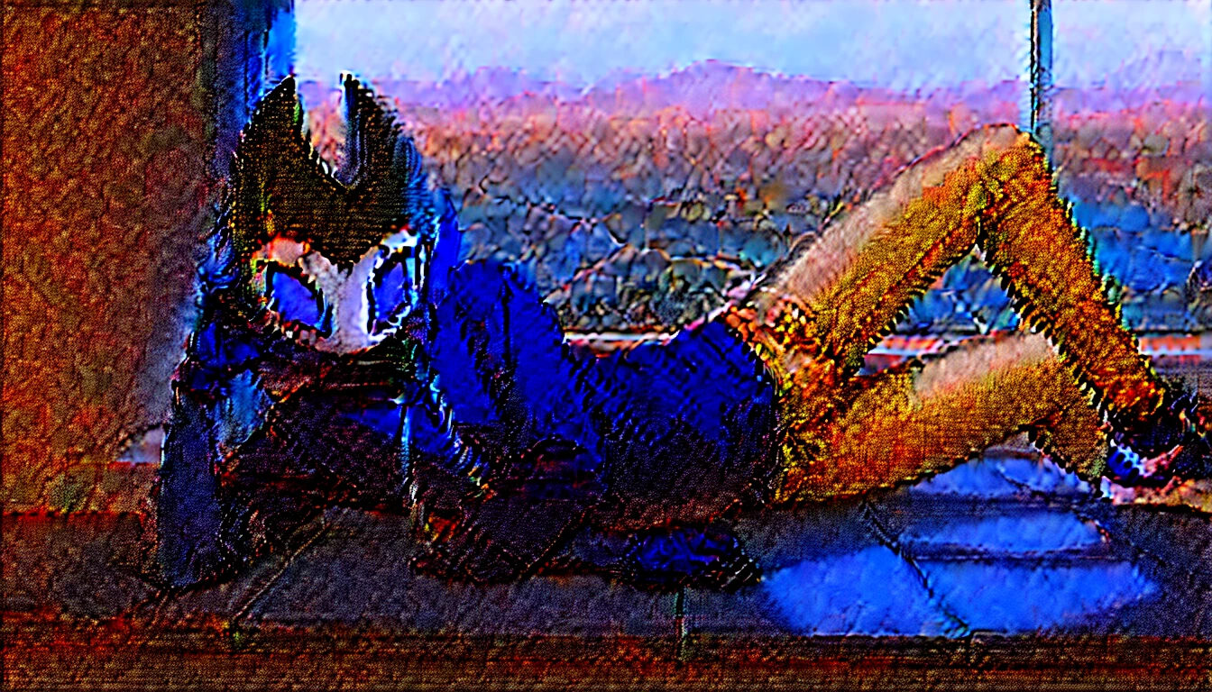 score_9, score_8_up, score_7_up, score_6_up, zPDXL2, grimm \(hollow knight\), vampire, bat, 1boy, solo, cute face, detailed eyes, portrait, anthro, blue large hoodie, jeans, red sports gloves, sneakers, background, near the window, landscape, looking at viewer