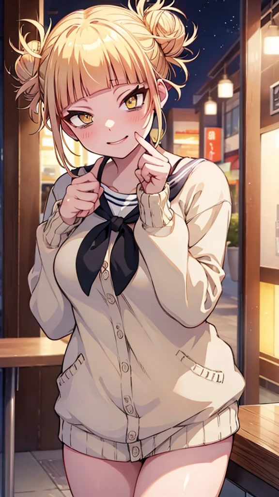 Nude Toga Himiko on a date