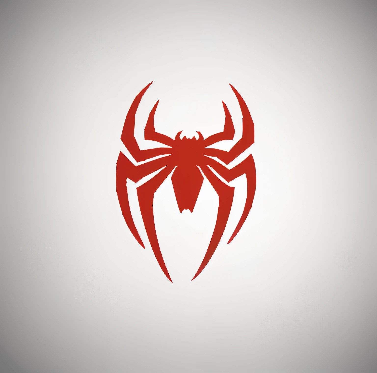 Spider-Man Logo perfect line curves