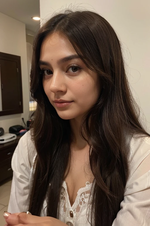 ( High quality , Ultra detailed at your fingertips ) ( main prudent ) wife,bionde, long hair, Brown eyes,