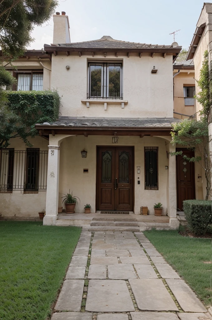 Describe the houses around IKN