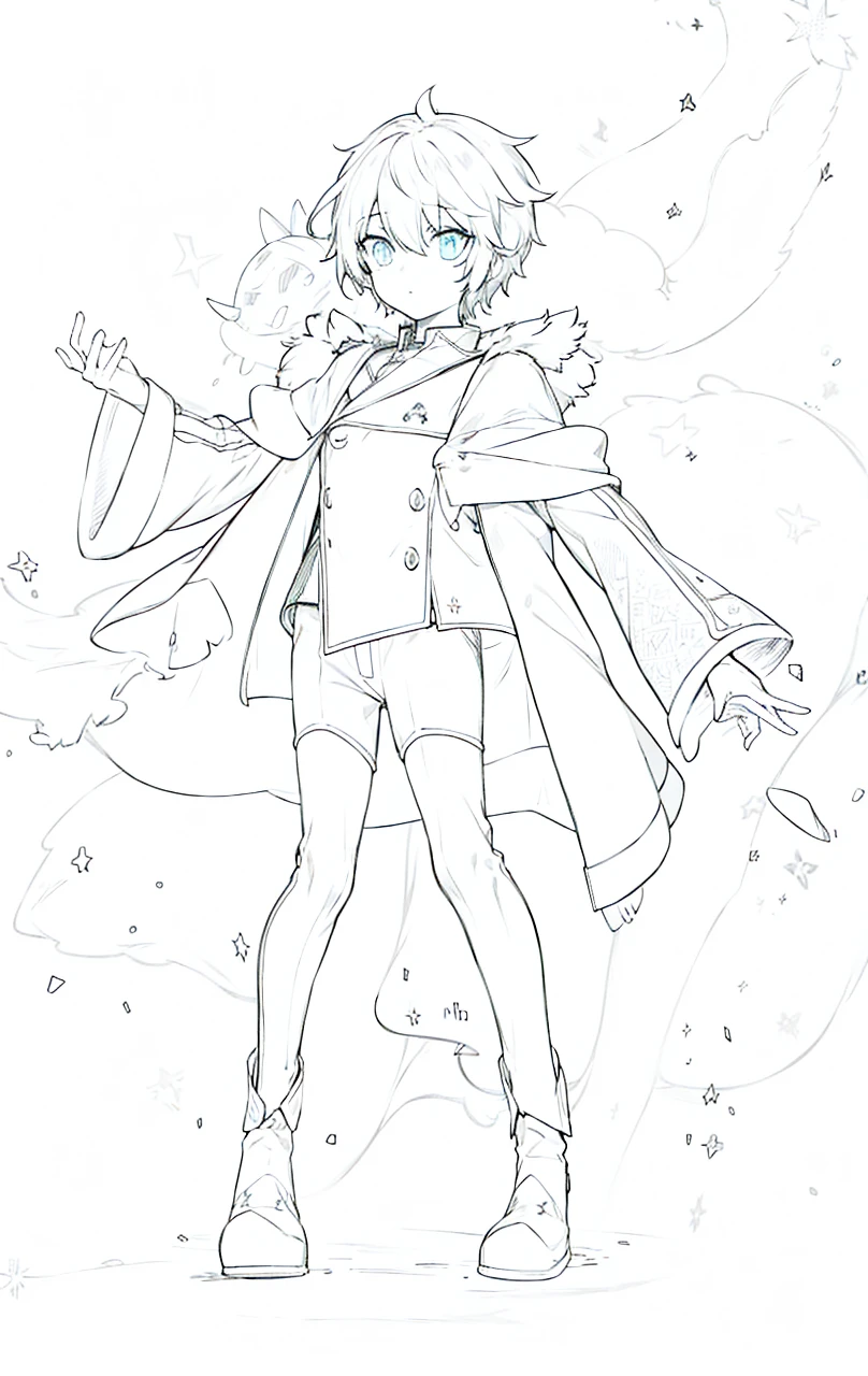 Wizard coats ,under armour men,short pant,short hair,full body,shota
