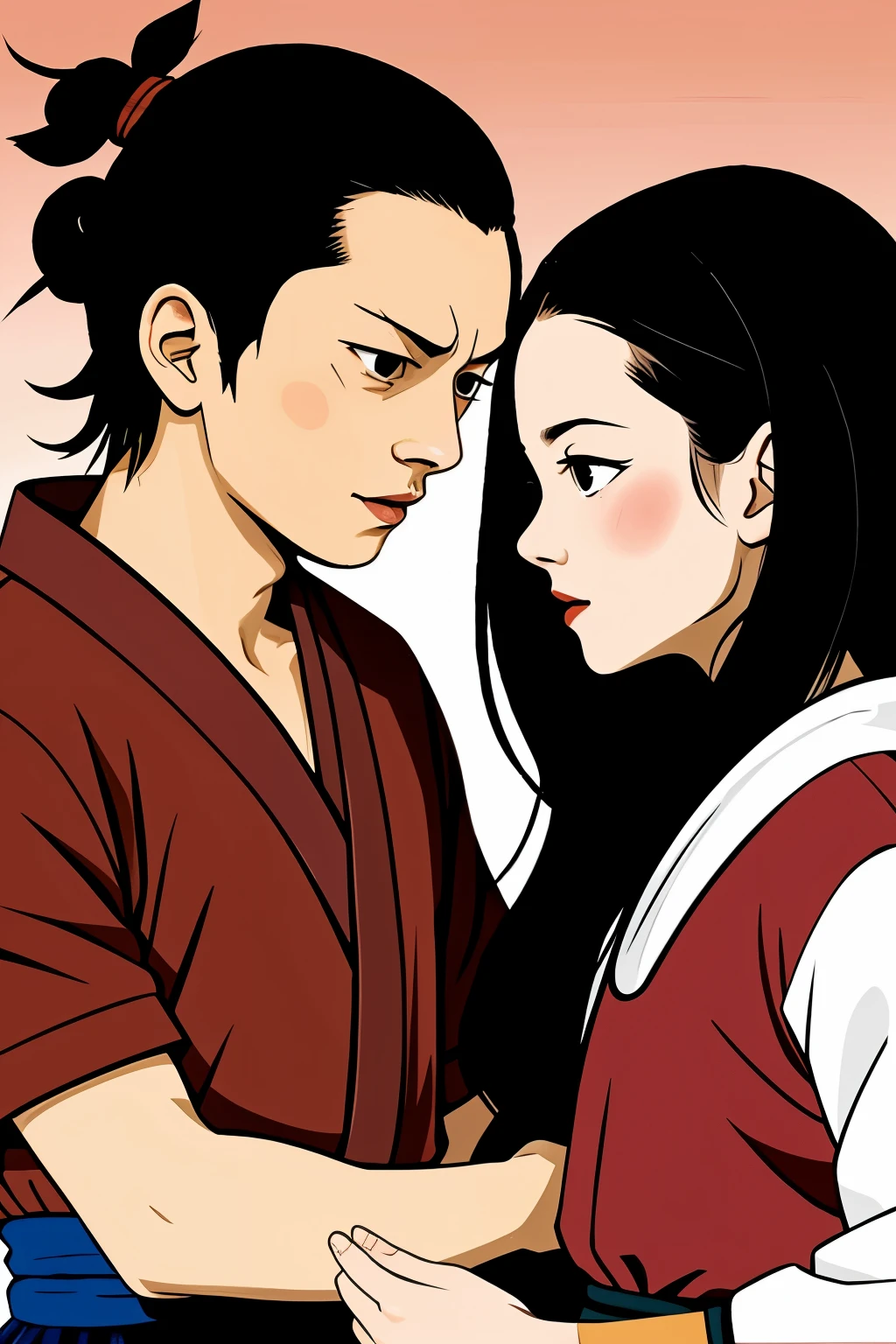 tanjiro and nezuko fighting