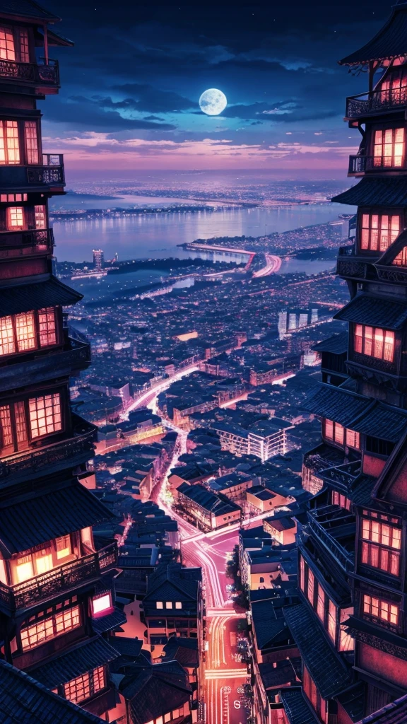 Aesthetic Anime scenery wallpaper 4k