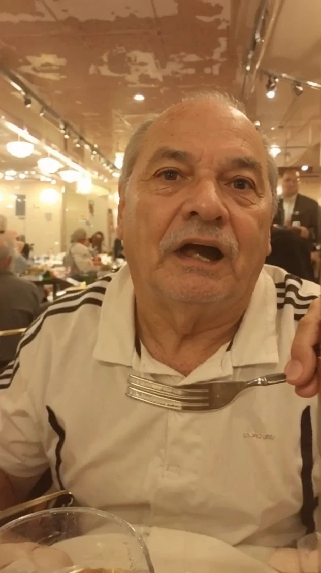 An aged man
