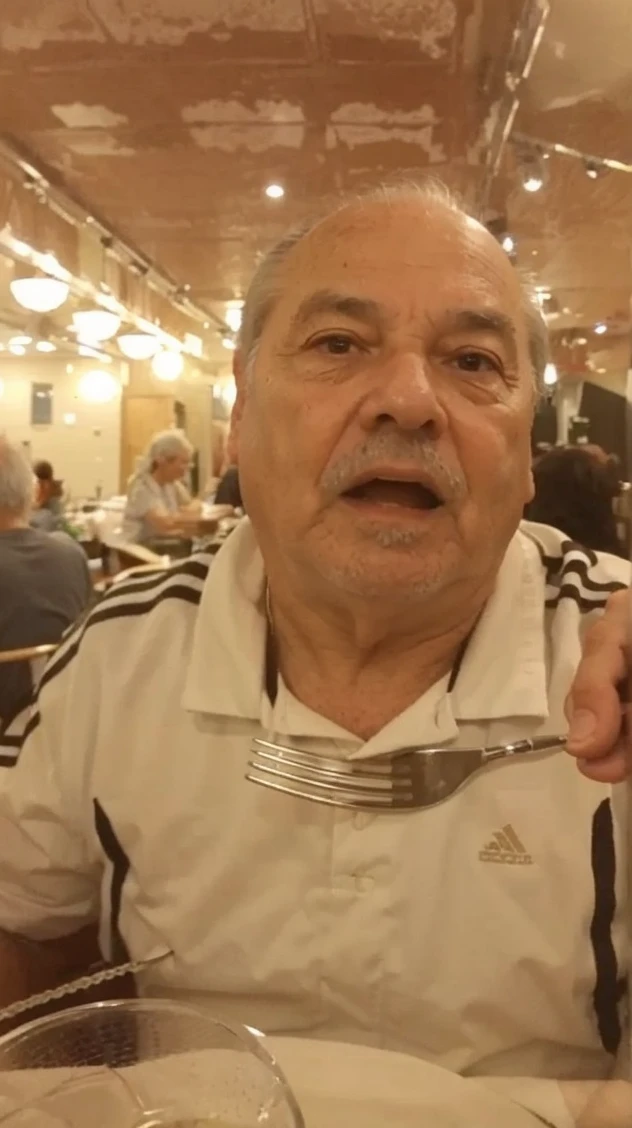 An aged man