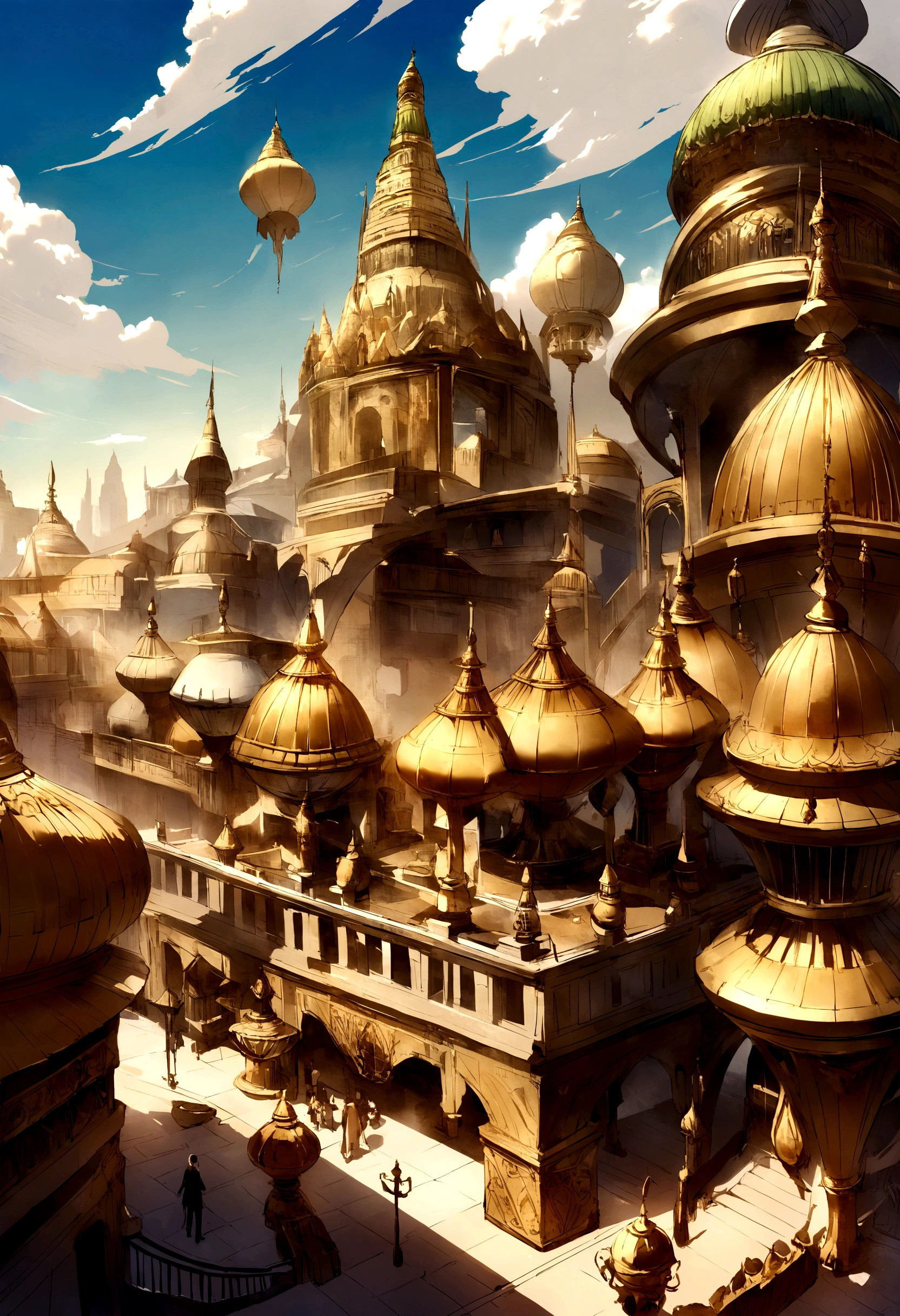 Describe the view of the city of Banjarmasin in the future