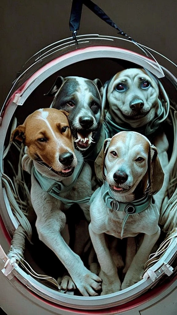 Aliens give birth to dogs, movies, science fiction, horror