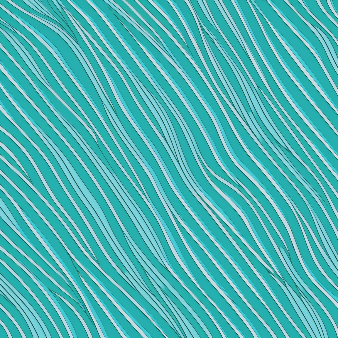 versatile teal and cornsilk colors art design, ideal for stickers, t-shirts, posters, the design is abstract, smooth lines, its perspective is flat, without distortions, vector rendering:1.4