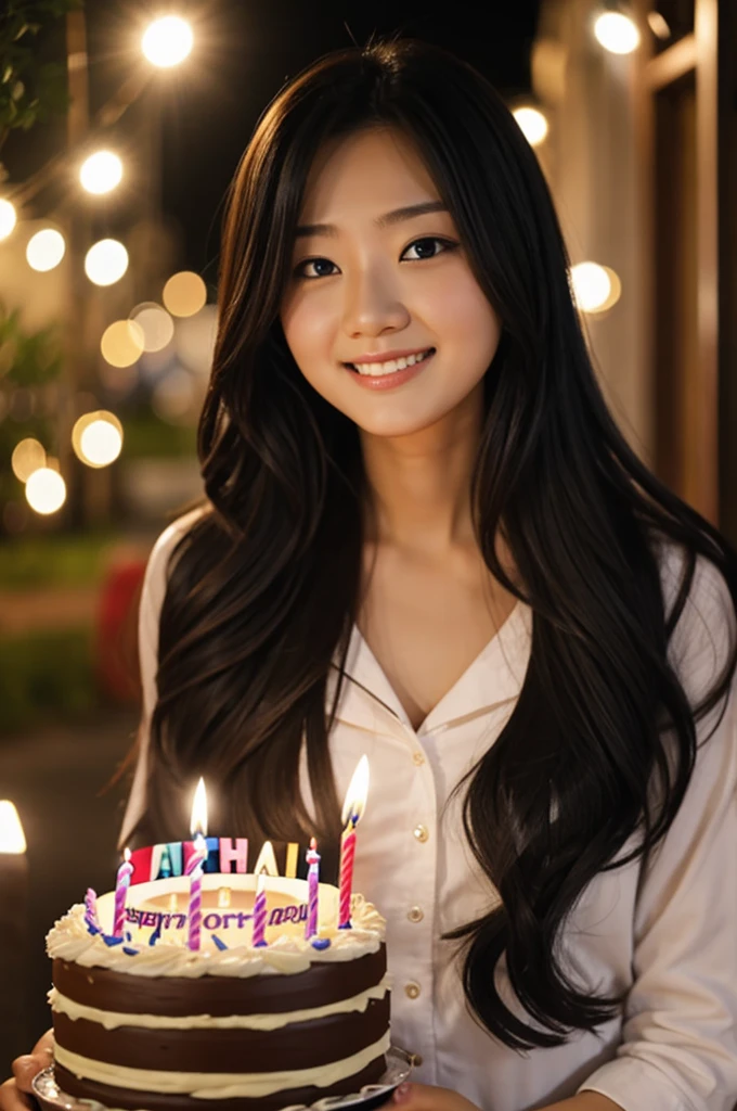 A 20 year lady Birthday