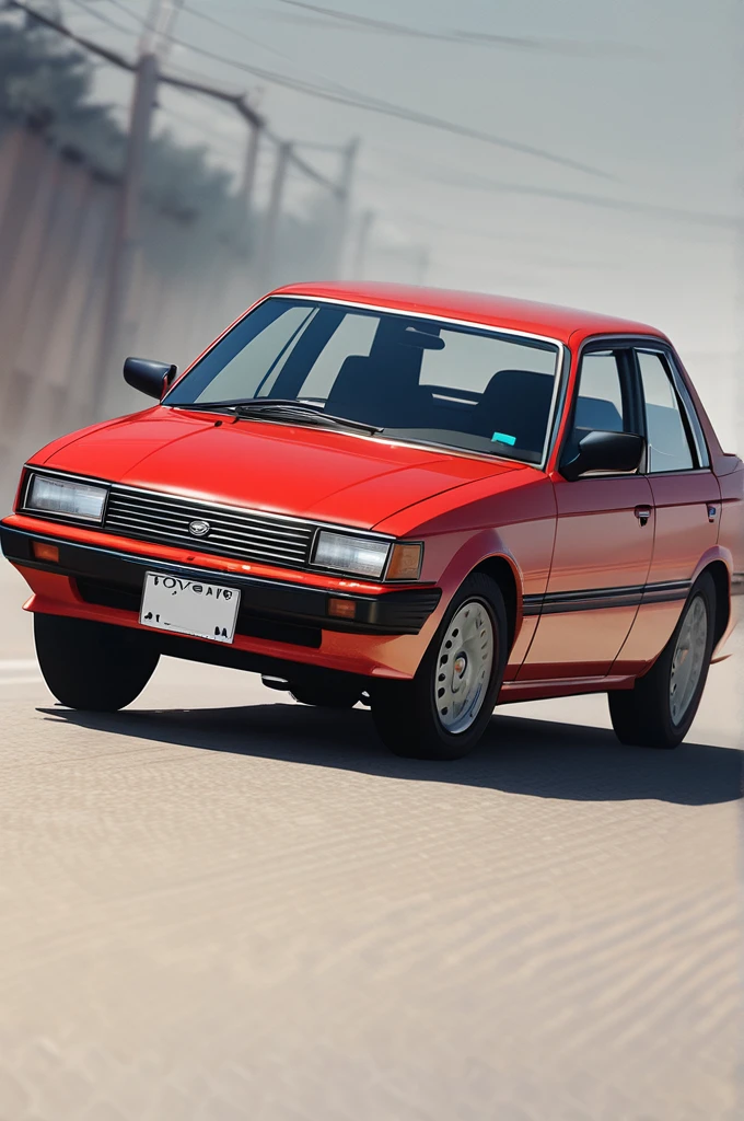 ((Best quality)), ((masterpiece)), (detailed), toyota carina 170 car