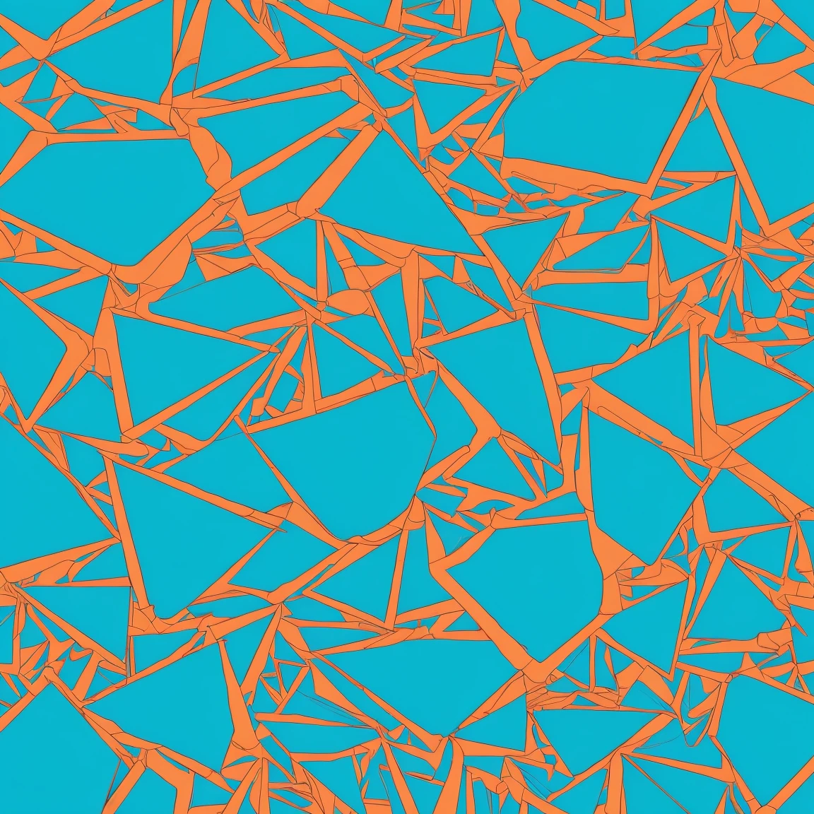 versatile teal and cornsilk colors art design, ideal for stickers, t-shirts, posters, the design is abstract, smooth lines, its perspective is flat, without distortions, vector rendering:1.4, Sticker, t-shirt, poster, vector, graphic art, emblem. Details: Abstract,  Art Style: Illustrative, with clean lines. Texture: Smooth, no visible textures. Perspective: Flat, without distortion. Rendering engine: Vector, with a high level of detail. Rendering: Guidance Scale 2, Strength 6