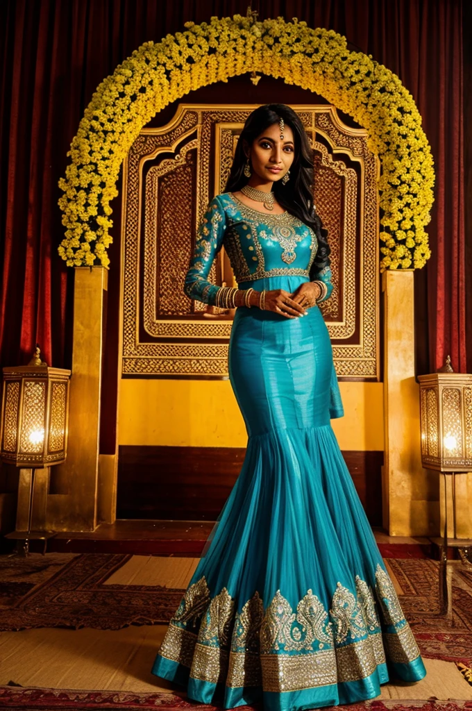 Alien in india. Wedding