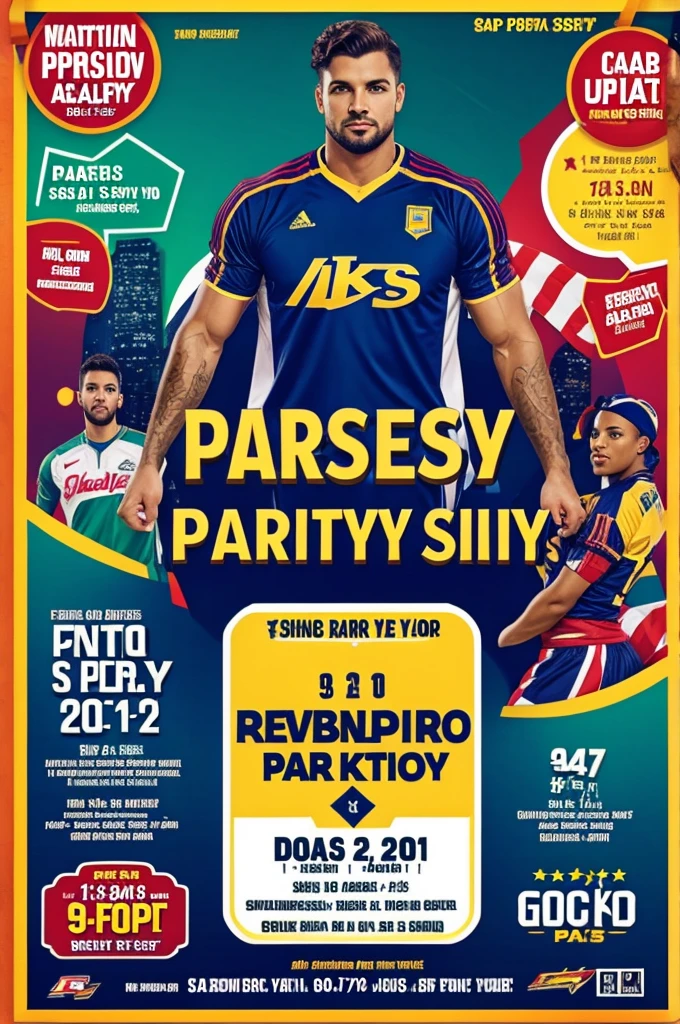 jerseys party flyer