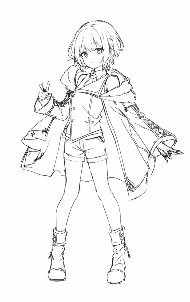 Wizard coats ,off under shoulder shirt,short pant,short hair,full body,shota,ลายเสื้อโค้ท