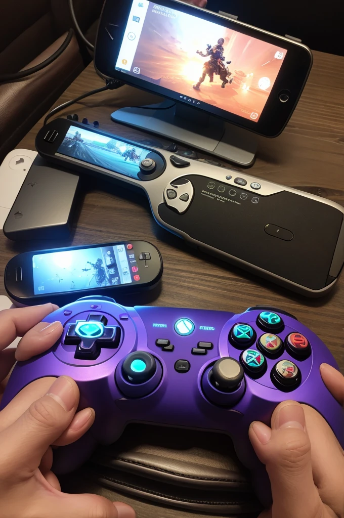 Shining game controller
