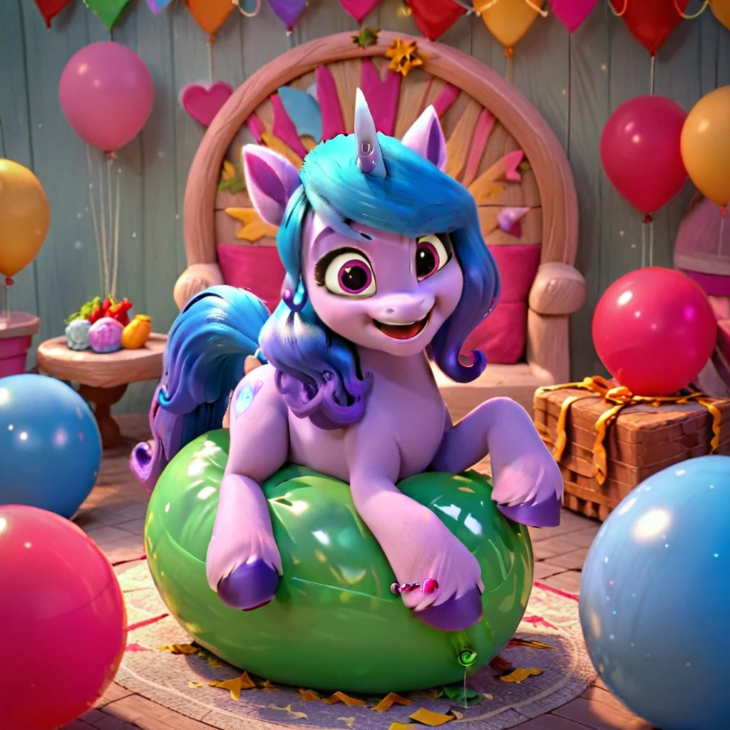 score_9, score_8_up, score_7_up, score_6_up, score_5_up, score_4_up,
female, Izzy Moonbow, solo, looner, nonpop, balloon nonpop, detailed background, party, selfie, fanservice, plot, balloon fetish, balloon support, 3d, hd, 4k, solo,
safe, rating safe,
spread legs, plot, blowing up balloons, balloon blowing, wide hips, arched back, overinflated balloon, tight balloon, necked balloon, translucent balloon, white star print on balloon, balloon inflation, bouncing, squeaking, noisy, loud,
My Little Pony: Make Your Mark, My Little Pony: A New Generation, cinematic, dynamic angle, depth of field, bloom, subsurface scattering