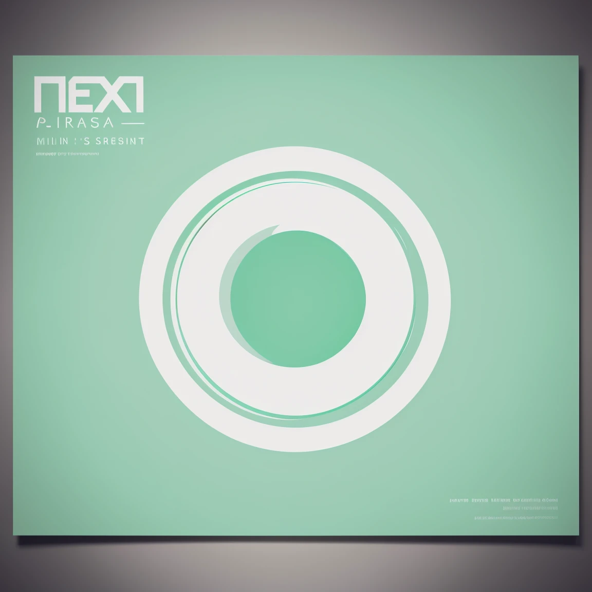 versatile mint green and cornsilk colors art design, ideal for stickers, t-shirts, posters, the design is abstract, smooth lines, its perspective is flat, vector rendering:1.4, Sticker, t-shirt, poster, vector, graphic art, emblem. Art Style: Illustrative, with clean lines. Texture: Smooth, no visible textures. Perspective: Flat, without distortion. Rendering engine: Vector, with a small level of detail. Rendering: Guidance Scale 2, Strength 6