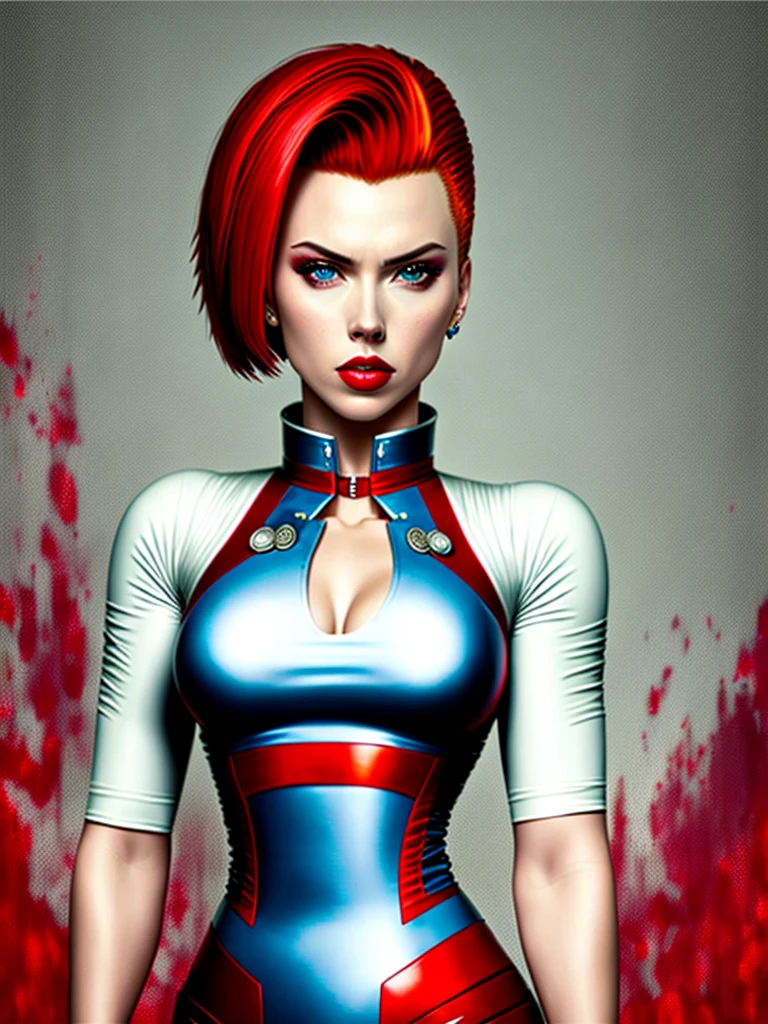 Scarlet johansson as sexy android 18