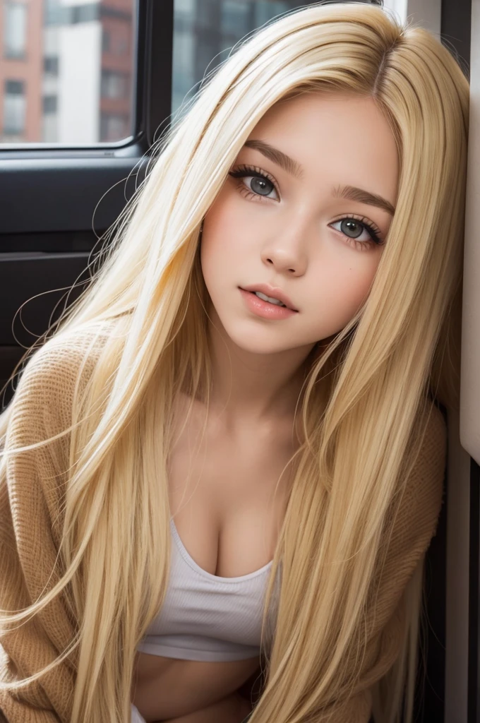 (((Naked girl sitting in the passenger seat of a car、The man who oversees it)))、(High resolution:1.3), (16k, Realistic, RAW Photos, Best image quality: 1.4), Japanese, (One Girl),  (Blonde、Long Hair:1.3), Beautiful Hairstyles, (Realistic Skin), Beautiful skins, Charm, 超A high resolution, Surreal, High detail, Golden Ratio, Highly detailed cute girl,(20-year-old), (clitoris:1.3)