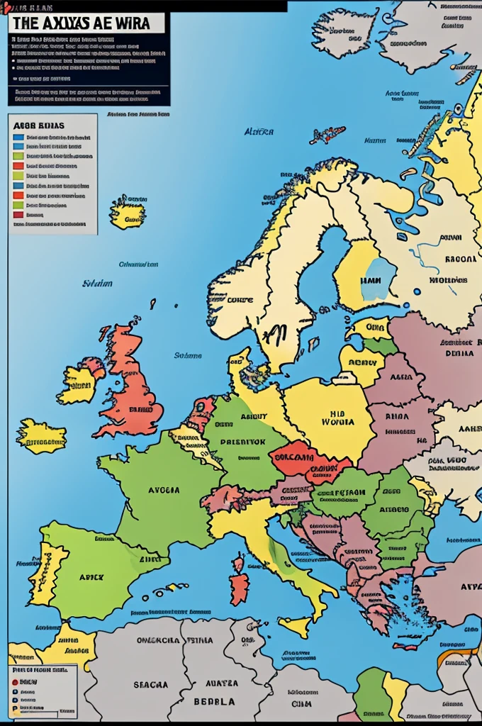 The Axis winning Europe Second World War