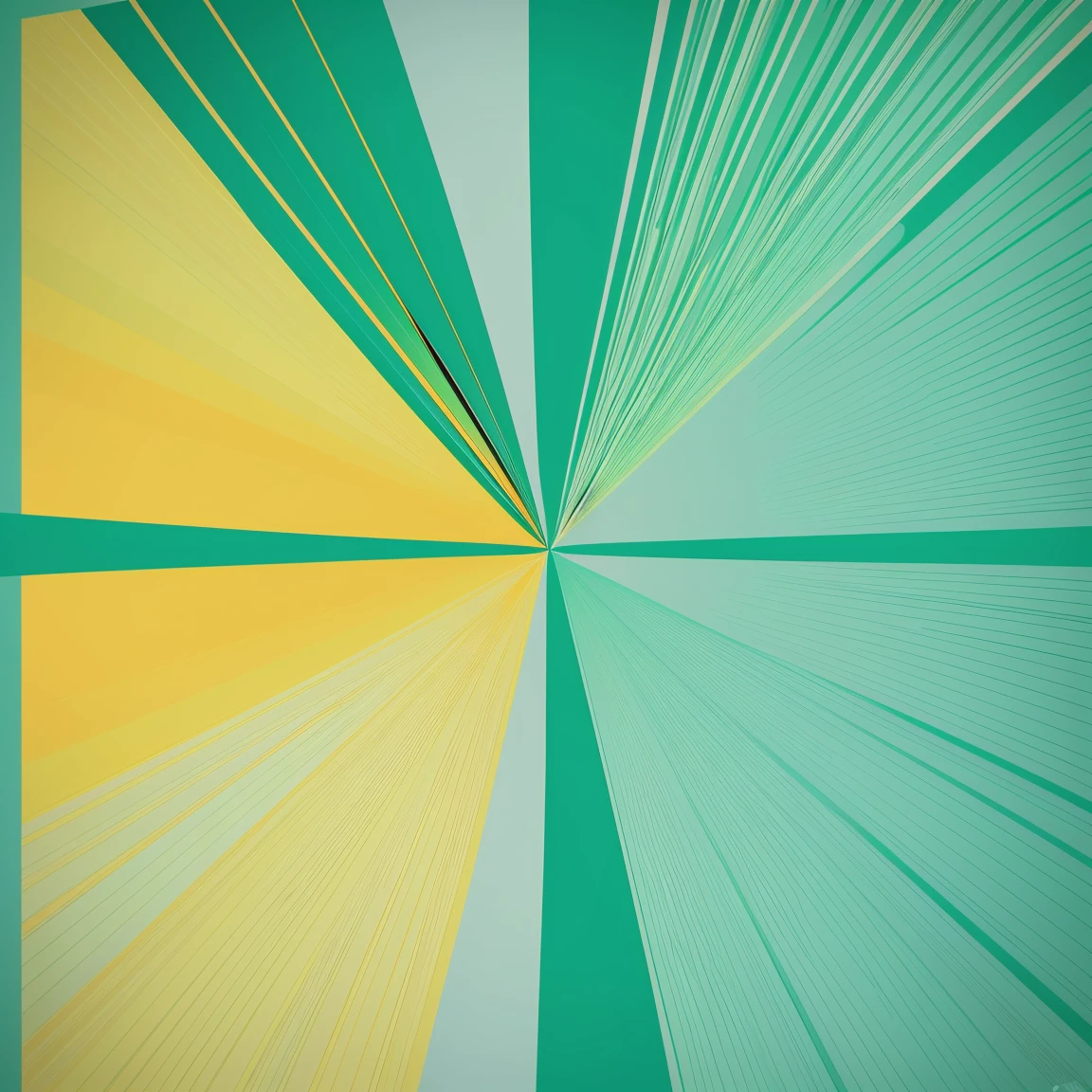 versatile mint green and cornsilk colors art design, ideal for stickers, t-shirts, posters, the design is abstract, smooth lines, its perspective is flat, vector rendering:1.4, Sticker, t-shirt, poster, vector, graphic art, emblem, Art Style: Illustrative, with thick lines.