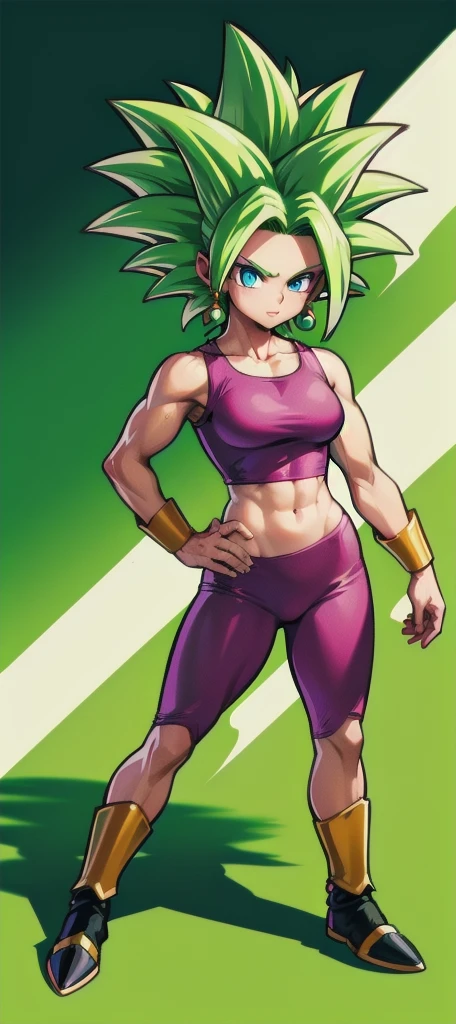 Kefla
Solo . Simple background  , muscular , Lineart ,  Standing , Normal pose , fullbody , kefla_dragonball,jewelry, earrings, 