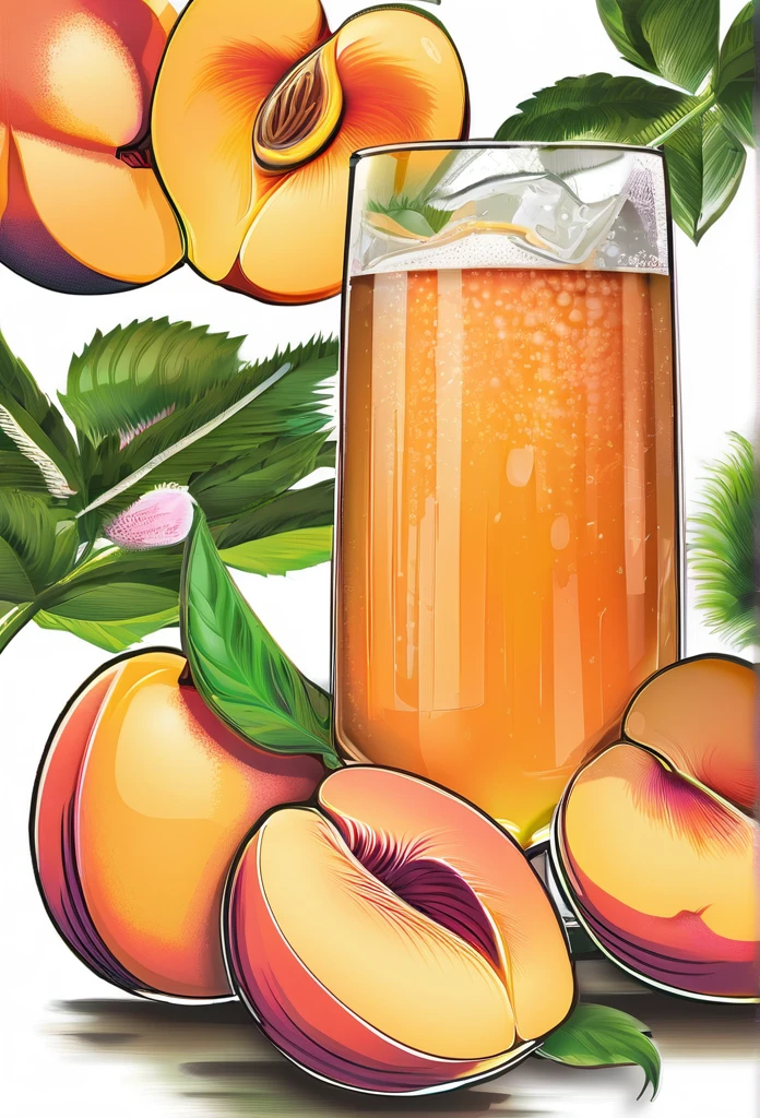 Peach nectar