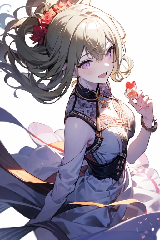 (from above:1.2),a girl , purple color hair、Purplish pink eyes that dreamers desire, (Blonde hair) , small stature, Colossal tits, Lori, (masutepiece:1.2, Best Quality), (finely detailed beautiful eye: 1.2), (beautifull detailed face), (perky chest:1.1), (pointed chest:1.0), (cakes magazine cover:1.3),(Best Illumination, extremely delicate and beautiful), sexy pose,make a cocktail , in a bar counter, ((Cinematic Light)), Dramatic light, (Pale white background:1.5), Short bob hair(1:3)、Ultra Contrast、Braid a little around the ears, White long dress、only has 5 fingers、Her pussy is visible through the white thong、Wet pants、You can see inside your underwear、full of sweat、mocking look、diaper、nffsw,Arms crossed、grab the arm、Shoot from above:1.2,Best Quality、Large breastuscular pussy、Pubic hair,high-level image quality、hightquality、8K,perfect hand、5 fingers、finger pin、Perfect Finger、T back,noise cut、bullet hand、Her hair color should have been a brighter purple.The skirt part is also carefully expressed..、Purple skirt、the skirt is floating in the wind、Dark purple panties、thin Pubic hair ,(with sparkling eyes and a contagious smile),open mouth, highest quality, high resolution,Real World, Natural light,perfect Natural light, Looking at Viewer,