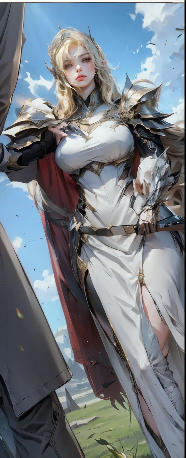 Asgard,Valkyrie,Lady Knight,anatomical correct,epic fantasy digital art,Masterpiece artwork,8K,high definition resolution,detailed drawing,Quality Superior,, epic composition,