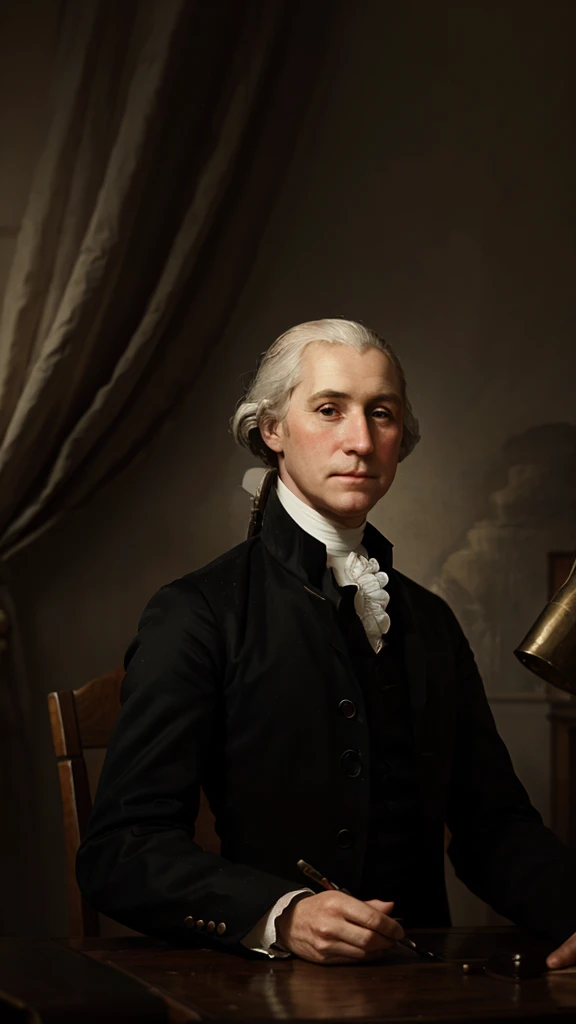  Create an image of George Washington 
