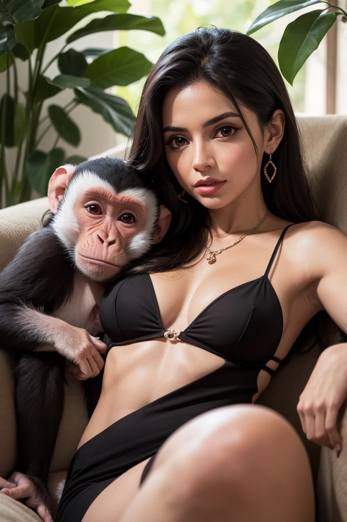 Delcy Rodríguez in monkey form