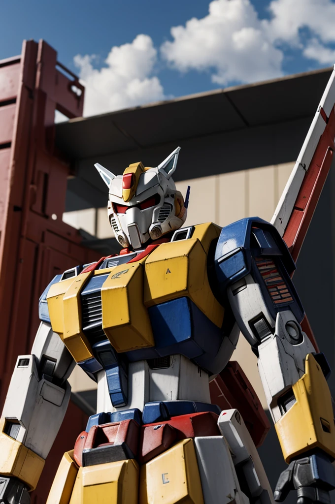 Hyper realistic RX 78 2 gundam