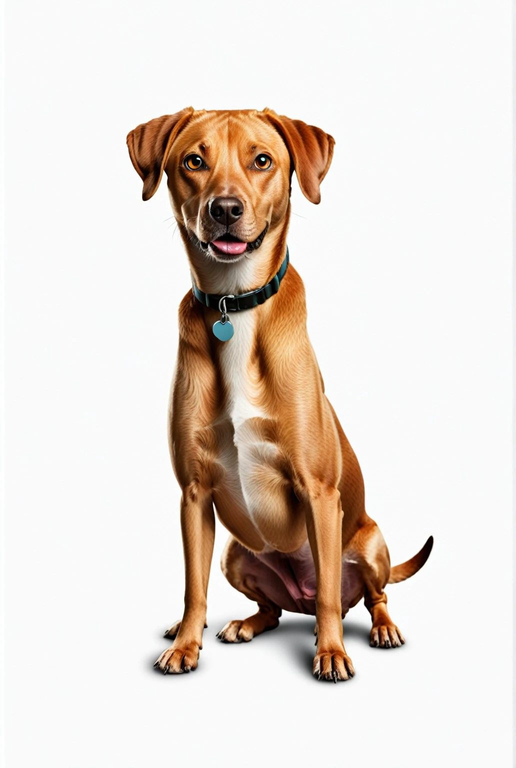 smart dog cartoon PNG