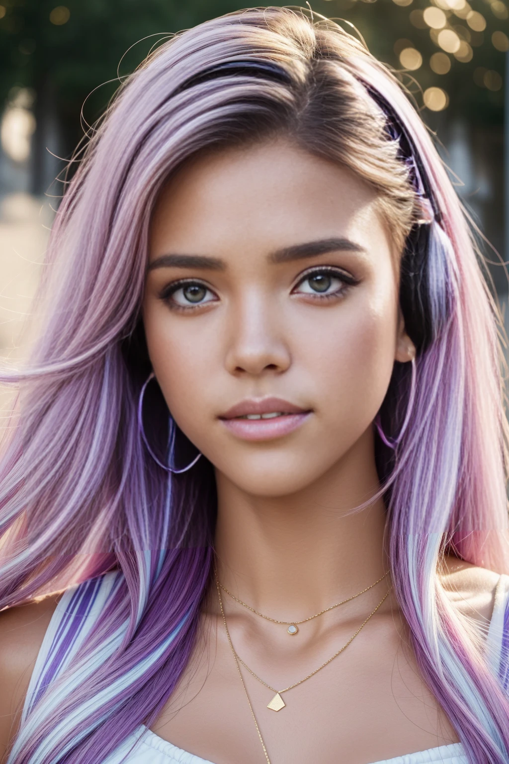 Beautiful voluminous bright pink and purple gradient
decorated with sparkling diamonds, solfeggio treble clef, the inscription "Trance 2024 Relax Music V.8" is in clear focus and well lit, and a beautiful realistic girl with makeup is depicted on the side, the girl's hair is gradient blue and white, the girl looks like Jessica Alba in headphones with gold earrings.and on the headphones there is a three-dimensional inscription text "Trance 2024",expressive eyes, Provence, atmospheric lighting, ultra-realistic photography, ultra-detailed skin, highly detailed texture, soft light, saturation, contrast (masterpiece), ultra full HD 4K, Clear focus, noise reduction ,