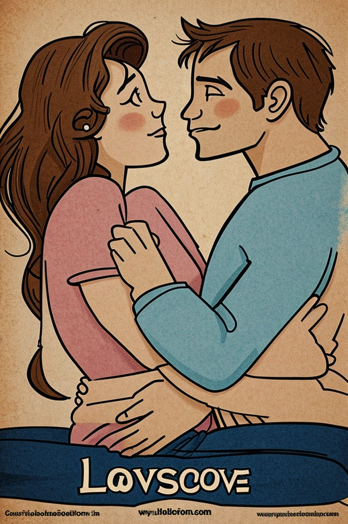 cartoon about a love story that ends in an abortion