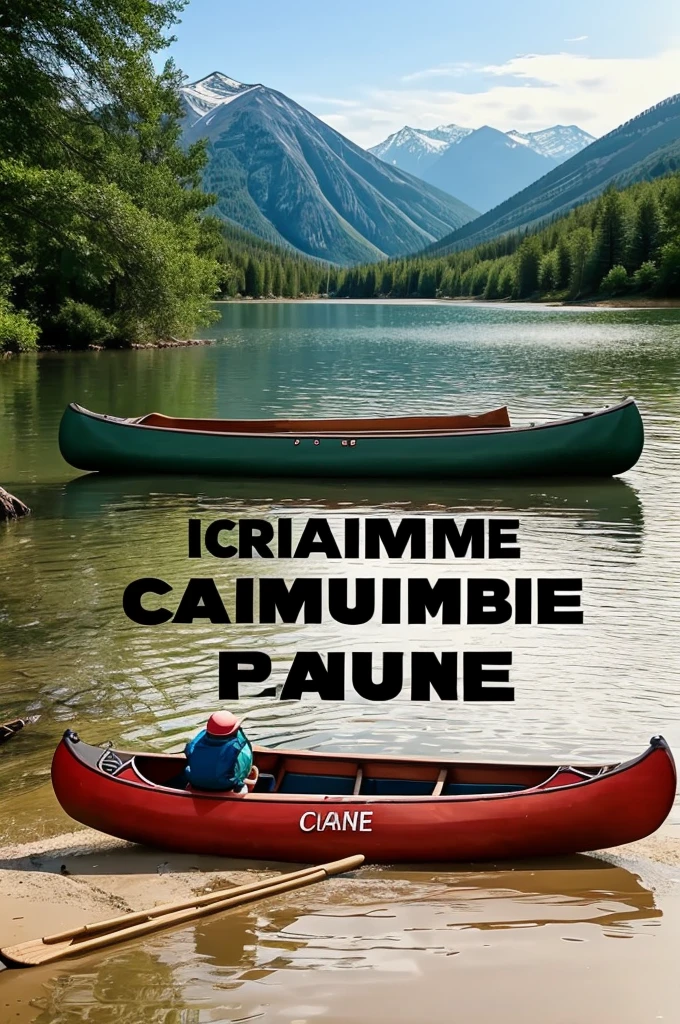 Create a logo for my YouTube canoe with the initials of the name of my future channel in doubt