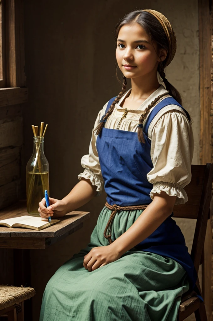 Create a peasant girl 