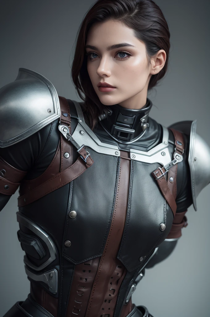 mrostro with iron parts and vhs synthetic leather parts