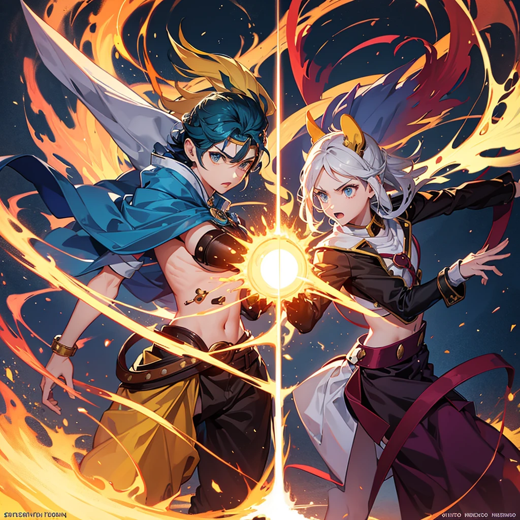 creates image of stands similar to jojo of fire